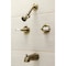 Kingston Brass KB243PLAB Tub and Shower Faucet, Antique Brass KB243PLAB - alternate 3